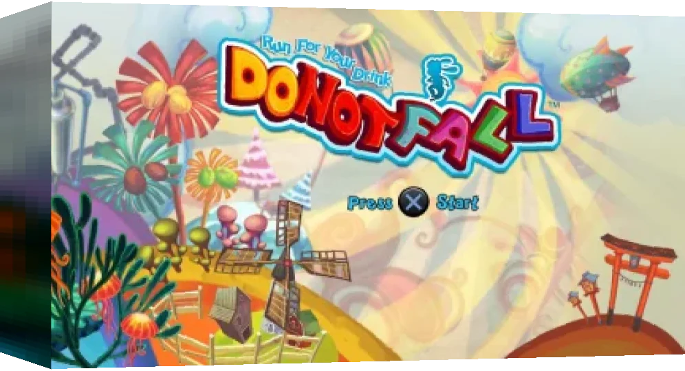 Do Not Fall ? Run For Your Drink — box-3D (WOR)