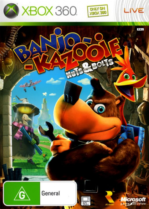 Banjo-Kazooie - Nuts & Bolts — box-2D (AU)