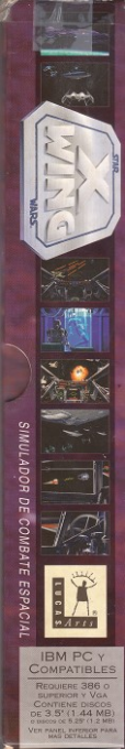 Star Wars X-wing — box-2D-side (SP)