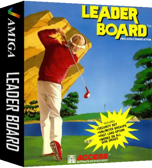 Leader Board - Tournament Disk 1 — box-3D (US)