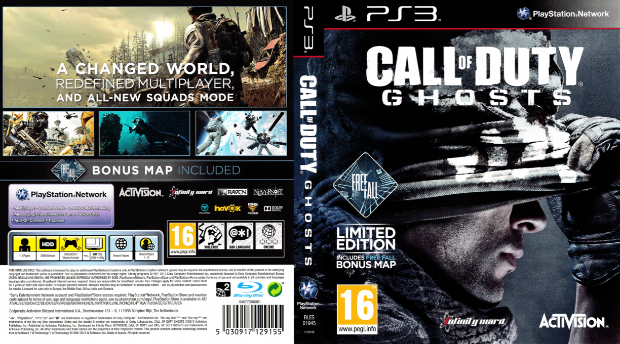 Call of Duty - Ghosts — box-texture (EU)