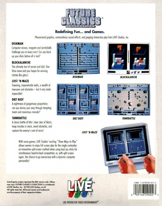 Future Classics Collection — box-2D-back (US)