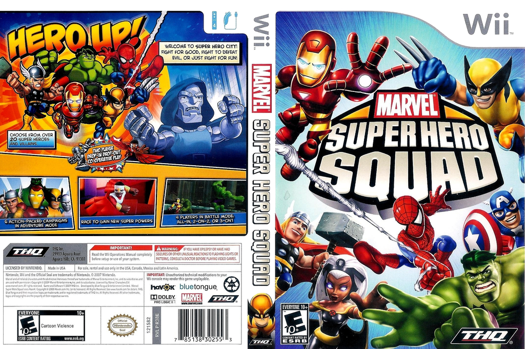 Marvel Super Hero Squad — box-texture (US)