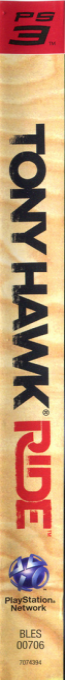 Tony Hawk - Ride — box-2D-side (DE)