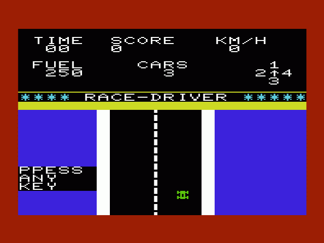 Race Driver — sstitle (WOR)