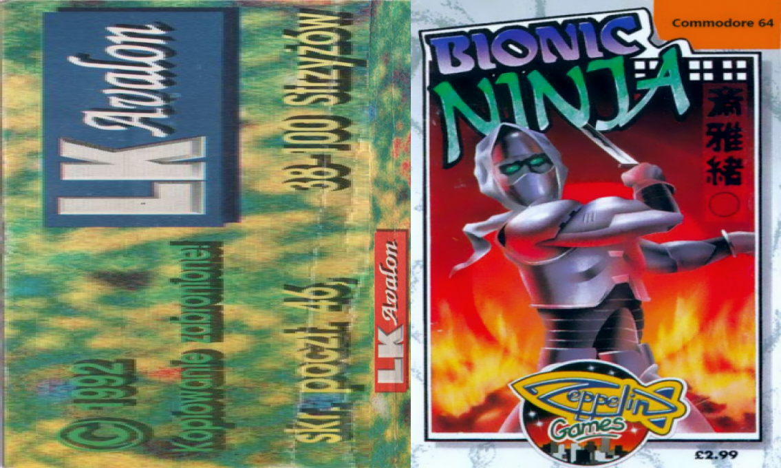 Bionic Ninja — box-texture (EU)