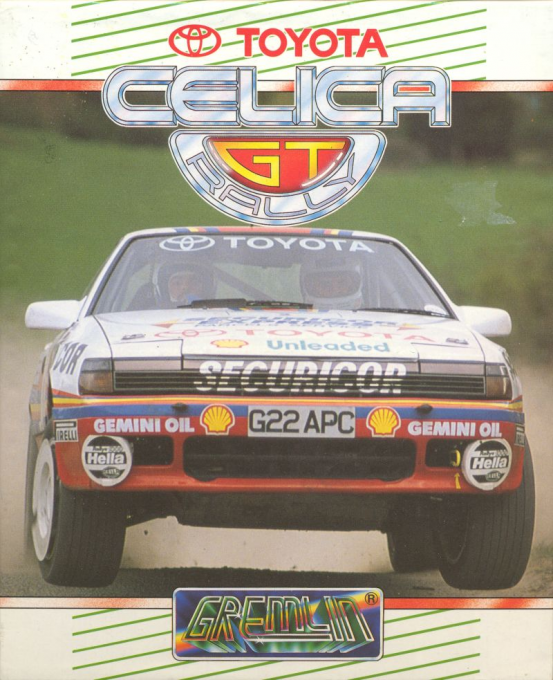 Toyota Celica GT Rally box art