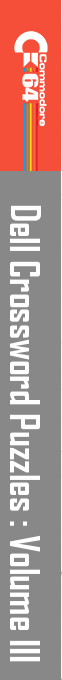 Dell Crossword Puzzles - Volume 3 — box-2D-side (US)