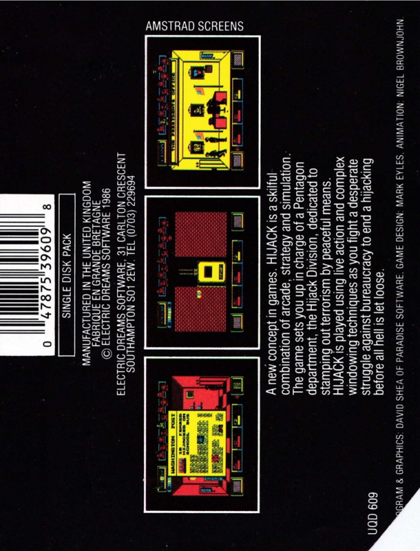 Hijack — box-2D-back (EU)