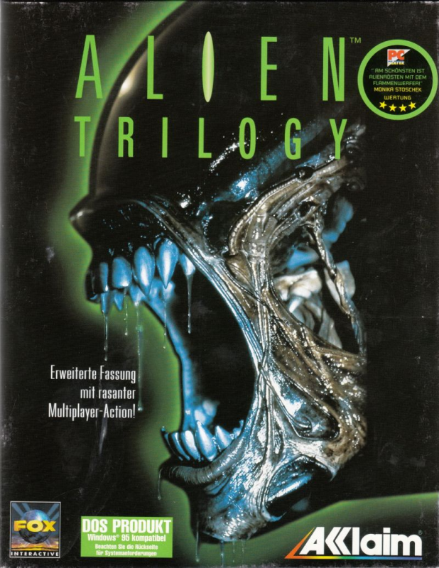 Alien Trilogy — box-2D (DE)