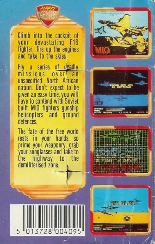 Mig Busters — box-2D-back (EU)