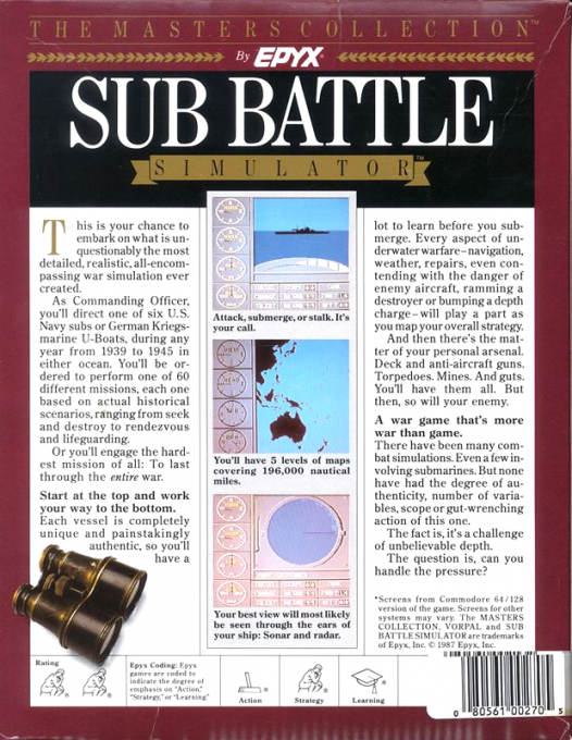 Sub Battle Simulator — box-2D-back (US)