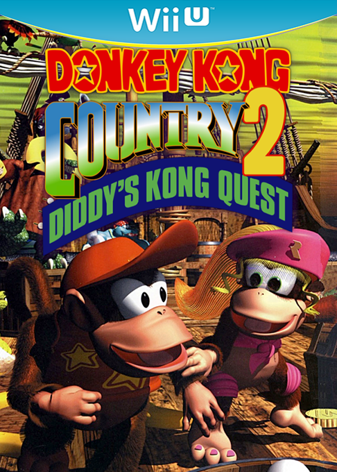 Donkey Kong Country 2 - Diddy's Kong Quest box art