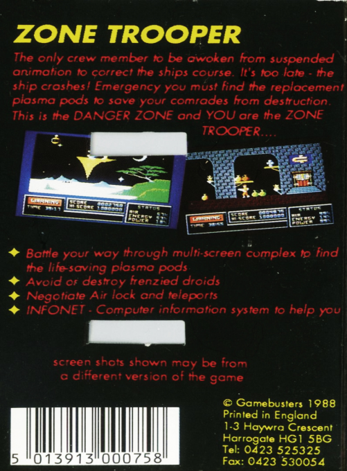 Zone Trooper — box-2D-back (EU)
