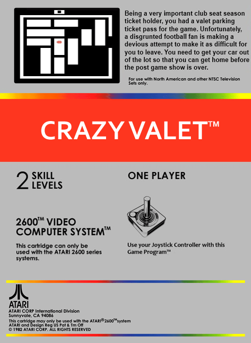 Crazy Valet — box-2D-back (US)