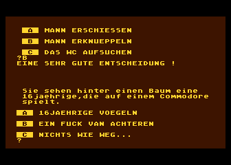 Fuck Commodore - The Ultimate Adventure Experience — ss (WOR)