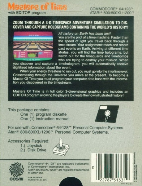 Masters of Time — box-2D-back (WOR)