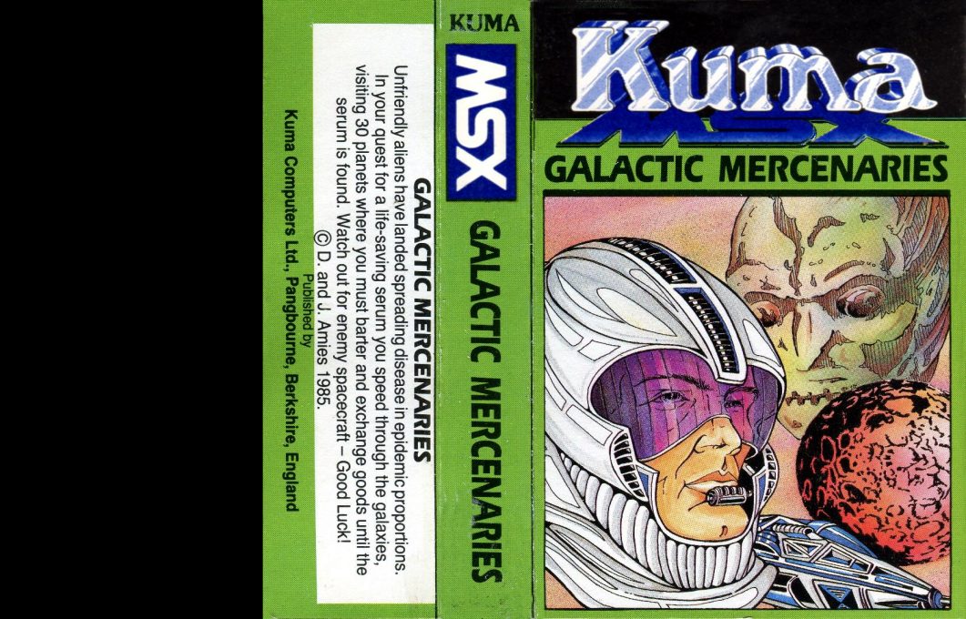 Galactic Mercenaries — box-texture (EU)