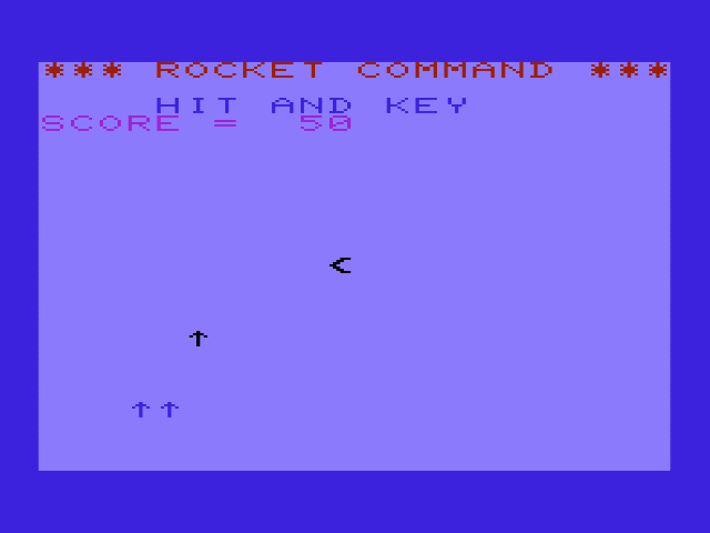 Rocket Command — ss (WOR)