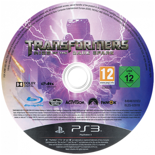 Transformers - Rise of the Dark Spark — support-2D (EU)