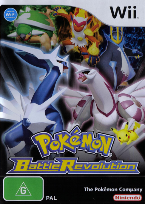 Pokemon Battle Revolution — box-2D (AU)