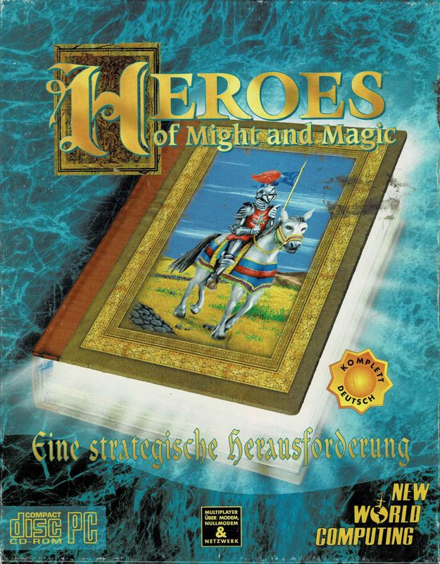 Heroes Of Might And Magic — box-2D (DE)