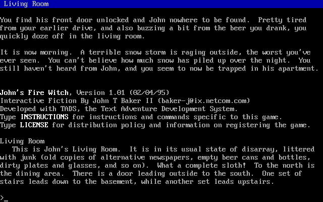 John's Fire Witch — ss (WOR)