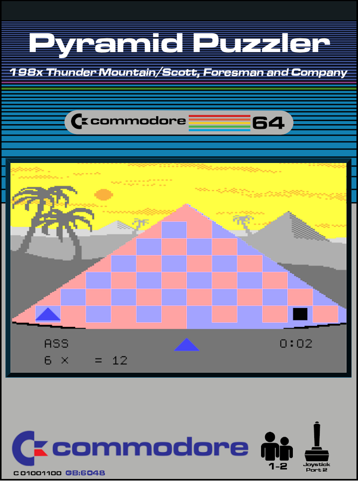 Pyramid Puzzler box art