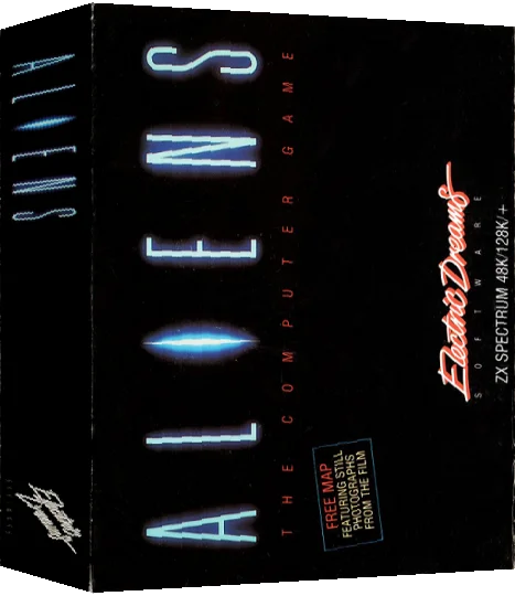 Aliens - The Computer Game — box-3D (EU)