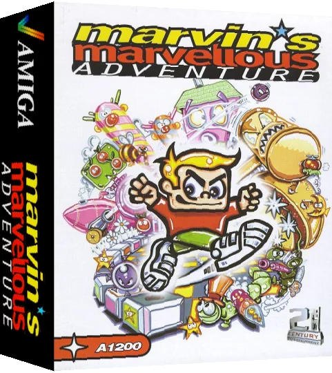 Marvin's Marvellous Adventure — box-3D (WOR)