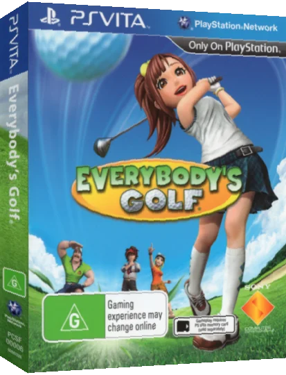 Minna no Golf 6 — box-3D (AU)