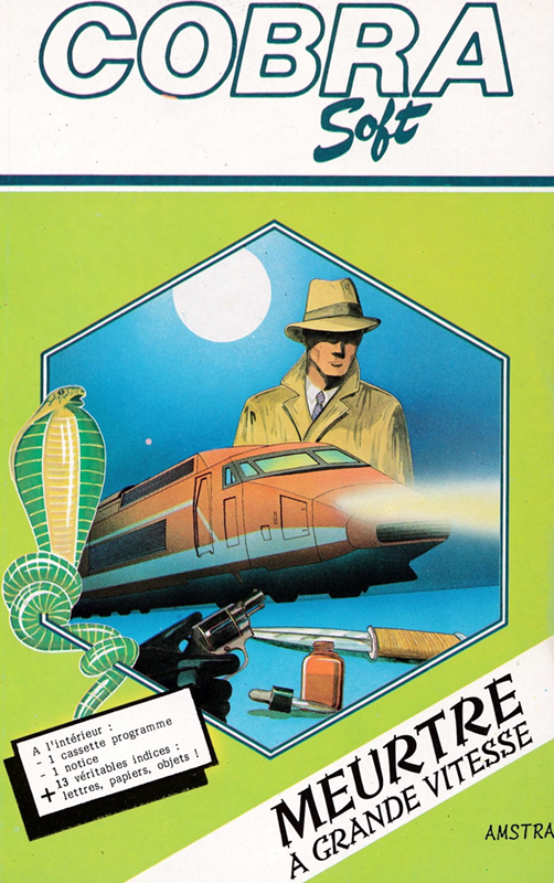 Meurtre A Grande Vitesse box art