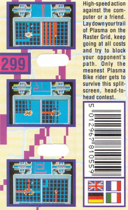 Raster Runner — box-2D-back (EU)