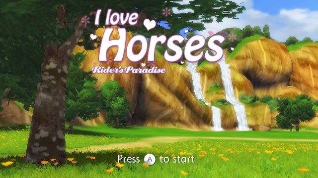 I Love Horses - Rider's Paradise — sstitle (WOR)