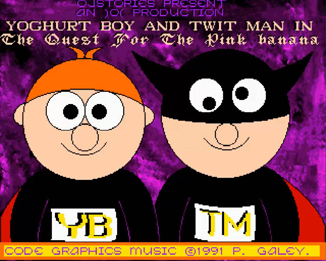 Yoghurt Boy And Twit Man - In The Quest For The Pink Banana — sstitle (WOR)