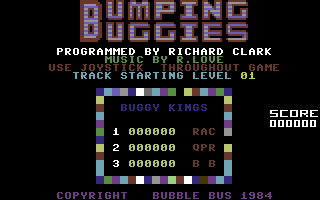 Bumping Buggies — sstitle (WOR)