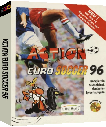 Action Euro Soccer 96 — box-3D (DE)