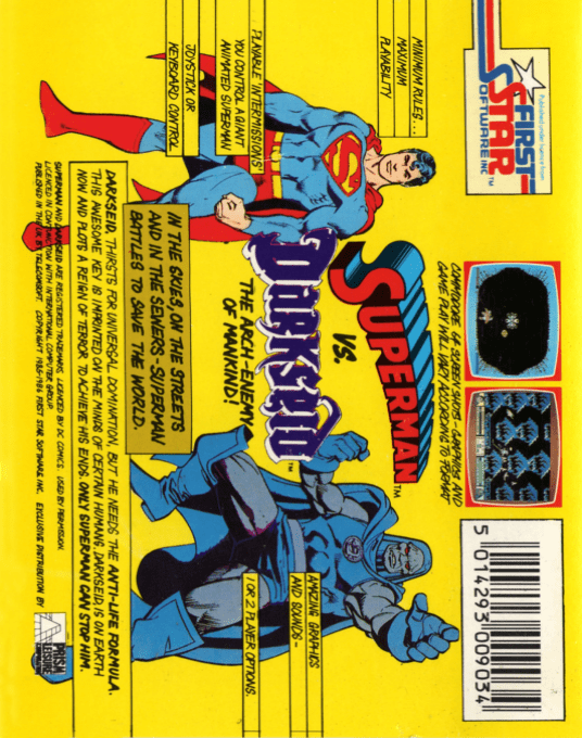 Superman : The Game — box-2D-back (EU)