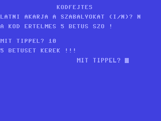 Kodfejtes — ss (HU)
