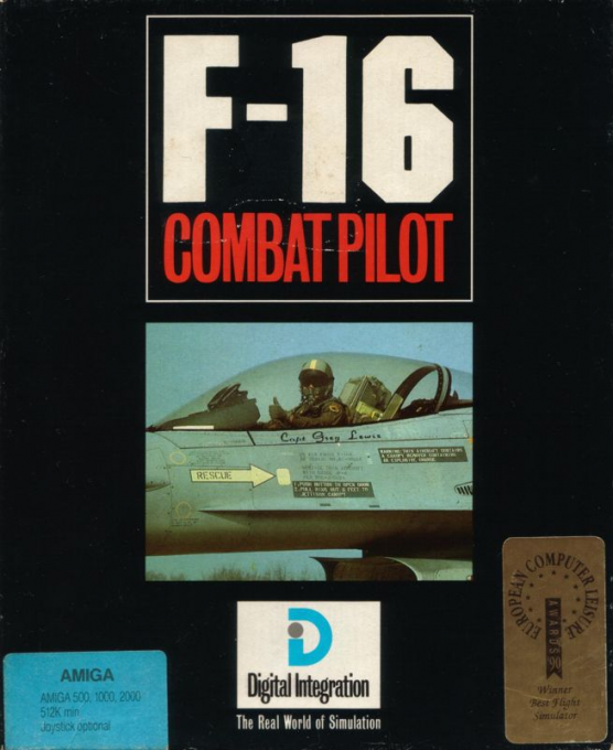 F-16 Combat Pilot — box-2D (EU)