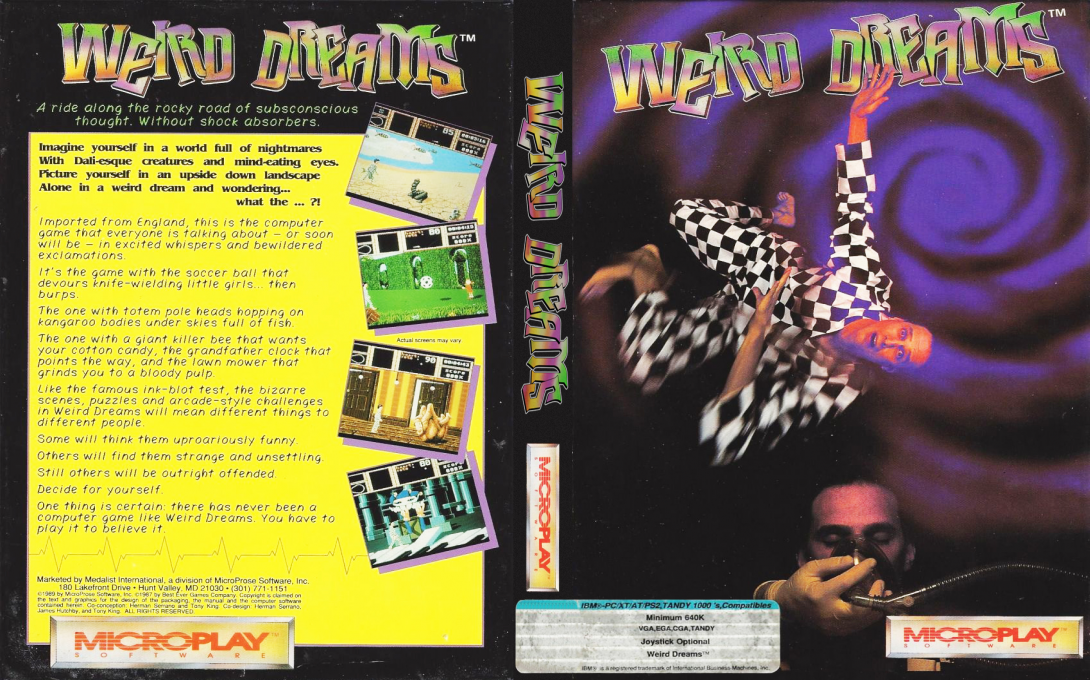 Weird Dreams — box-texture (US)