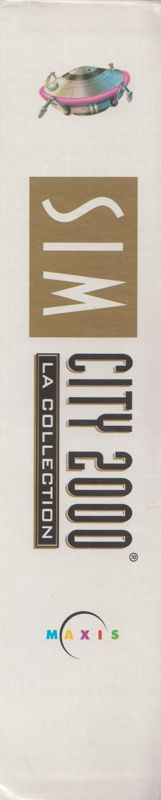 SimCity 2000 — box-2D-side (FR)