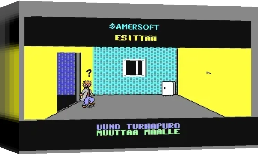 Uuno Turhapuro Muuttaa Maalle — box-3D (WOR)