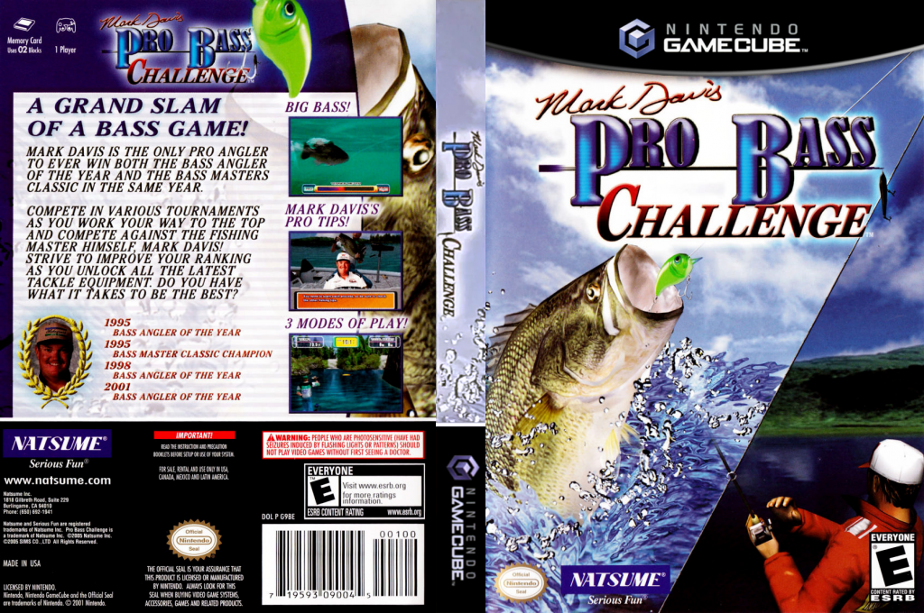 Mark Davis Pro Bass Challenge — box-texture (US)