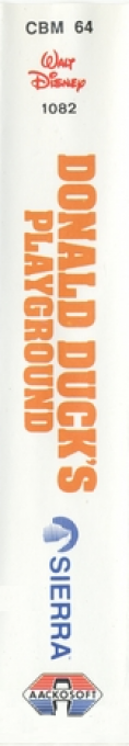 Donald Duck's Playground — box-2D-side (US)