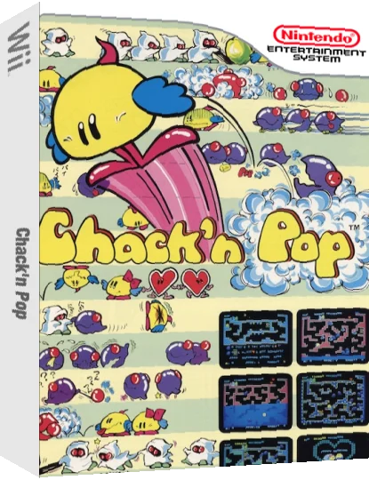 Chack'n Pop — box-3D (JP)