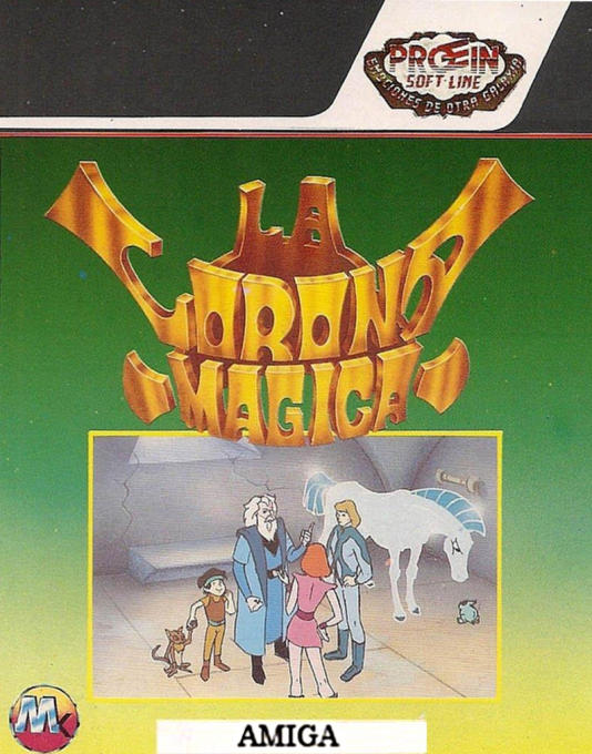 Corona Mágica, La box art