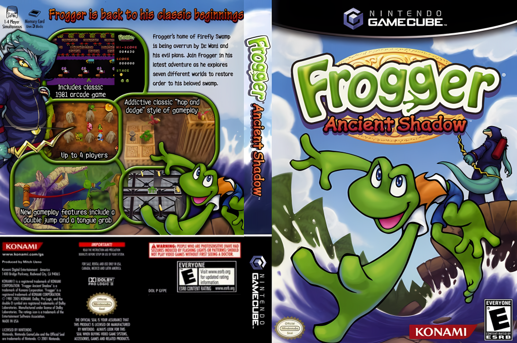 Frogger - Ancient Shadow — box-texture (US)