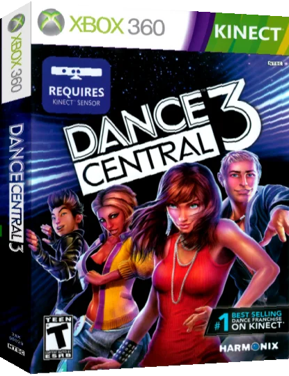 Dance Central 3 — box-3D (US)