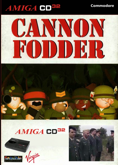 Cannon Fodder — box-2D (EU)